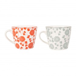 Tasse porcelaine Dahlia