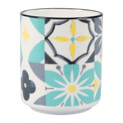 Gobelet carreau océan