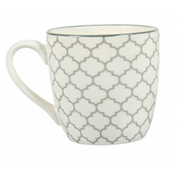 Tasse en porcelaine pampilles