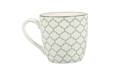 Tasse en porcelaine pampilles