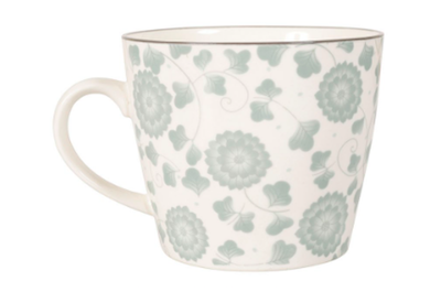 Tasse porcelaine Dahlia
