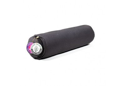 Bolster Yoga anthracite coton BIO