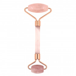 Masseur Facial en Quartz Rose