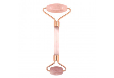 Masseur Facial en Quartz Rose