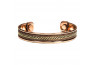 Bracelets en cuivre magnétique