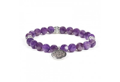 Bracelet Mala améthyste
