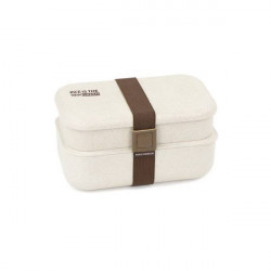 Lunch Box Yoko en fibre de riz avec couverts