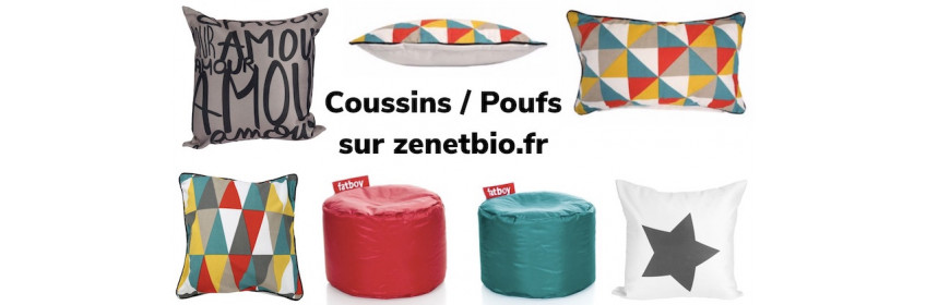 Coussins / Poufs